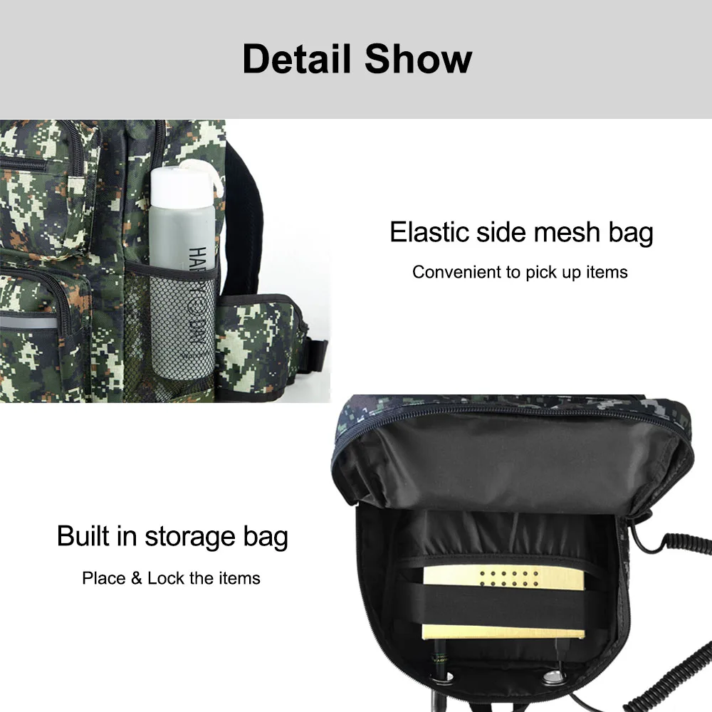 Bag Backpack Platform Bag Outdoor For LeiXun VV-898SP/UV-998SP Nylon  Backpackable Ham Hunting Mobile Radio Camping Hiking