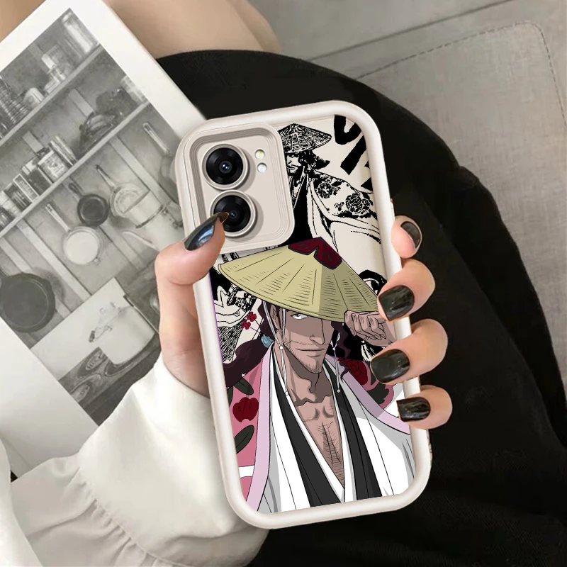 Б-отбеливатель KKyoraku SShunsui для OPPO A98 A78 A94 A76 A74 A58 A55 4G 5G A9 A53 2020 A36 чехол глазной