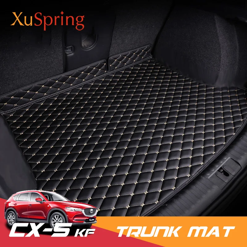 

Rear Trunk Mat for Mazda CX-5 CX5 2017 2018 2019 2020 2021 2022 2023 KF Pad Durable Boot Carpets Cargo Liner Styling