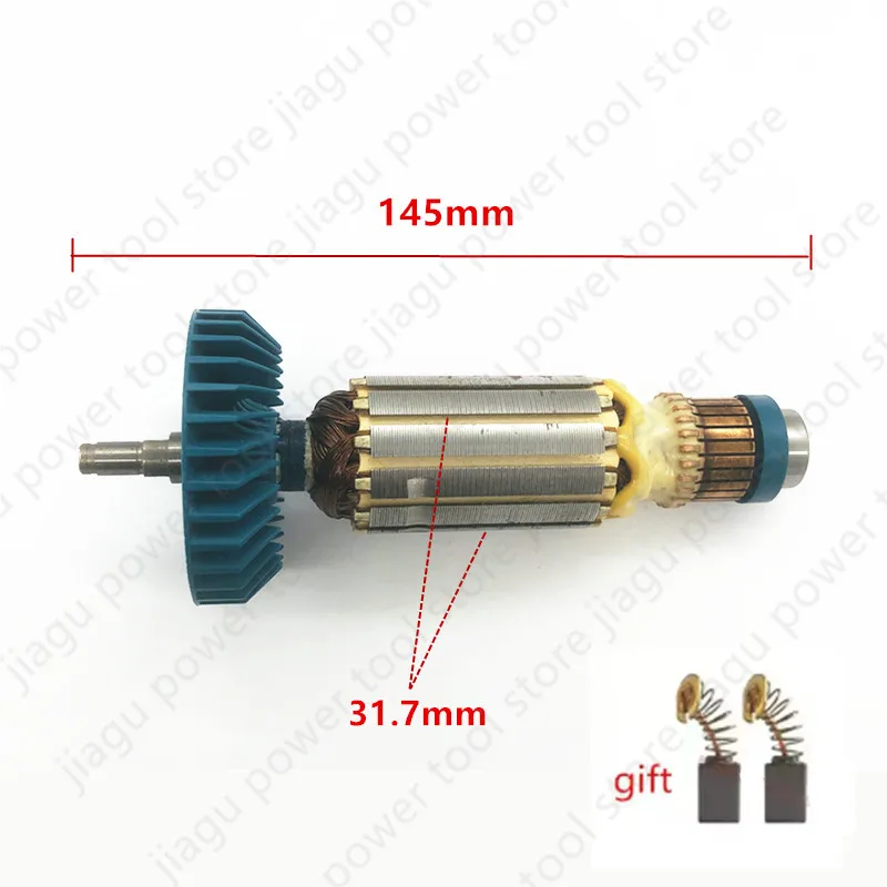 Оригинальный ротор якоря 220-240 В 518837-6, замена для Makita 9528NB 9526NB 9527NB 9527