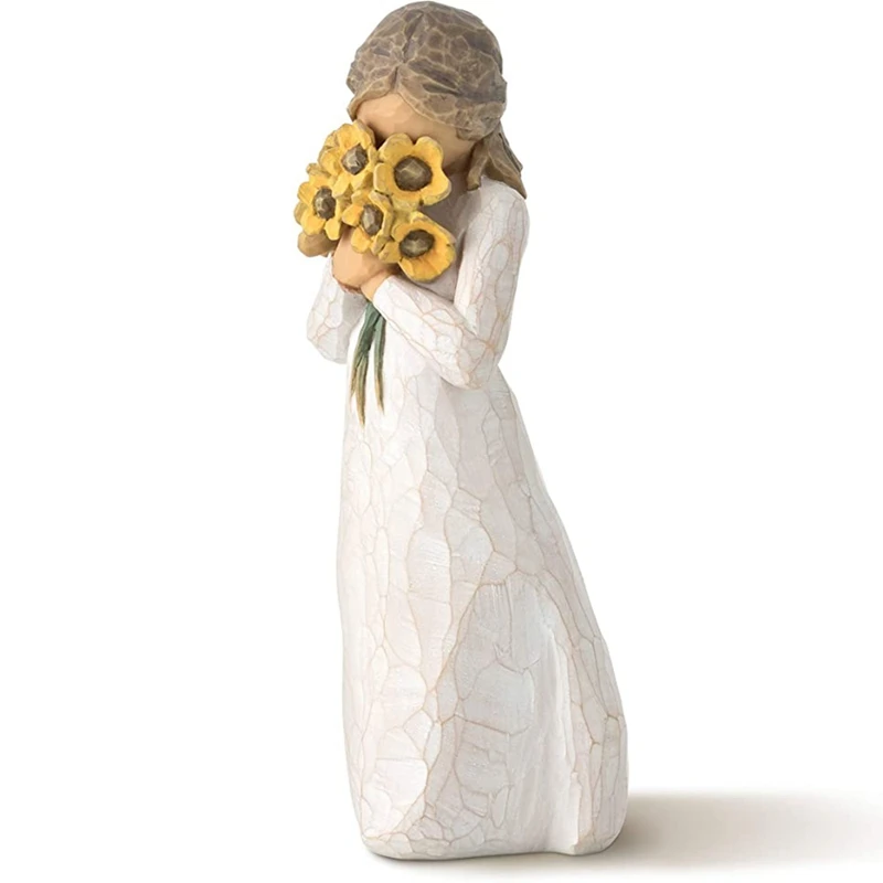 

Букет девушек, статуя, домашние украшения, полимерные поделки, персонажи, скульптура, украшение, настольный Рождественский подарок для семь...