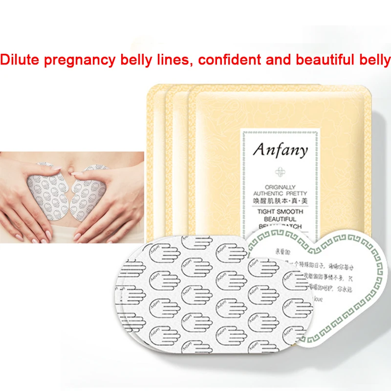 Pregnancy belly stickers fade lines postpartum firming, tender and beautiful belly stickers moisturizing belly stickers