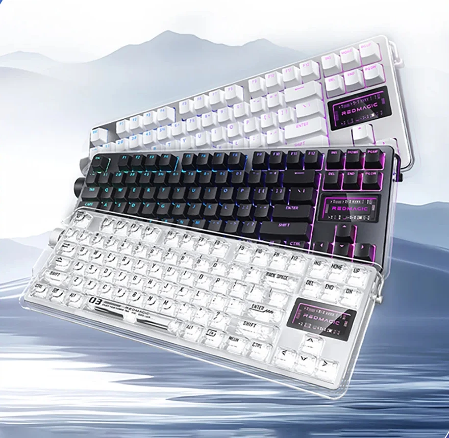 Механическая клавиатура Nubia REDMAGIC GK003 3 режима BT/2 4G 4K/Проводная 6000 мАч 8K горячая