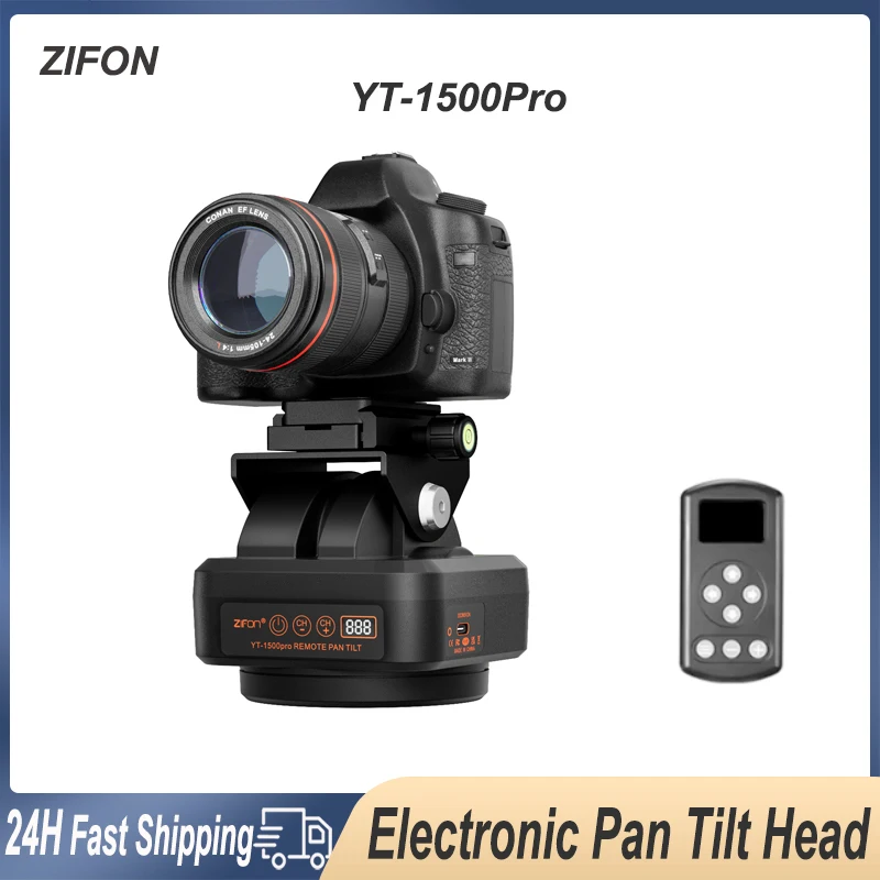ZIFON YT1500 pro Электронная головка с панорамированием и наклоном вращающаяся