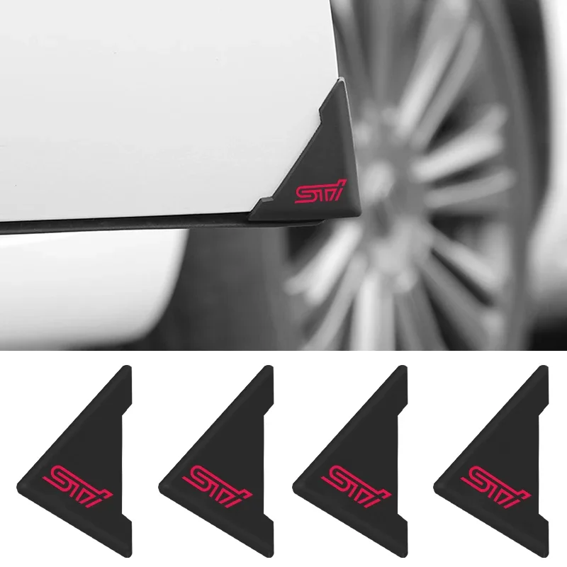 2 шт. силиконовые наклейки для защиты углов двери автомобиля от царапин