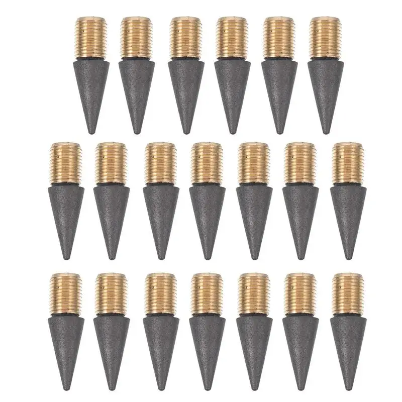 

19pcs Inkless Pen Tips Infinite Pencil Replaceable Heads Pencil Writing Tips No Sharpening Inkless Pencil Tip