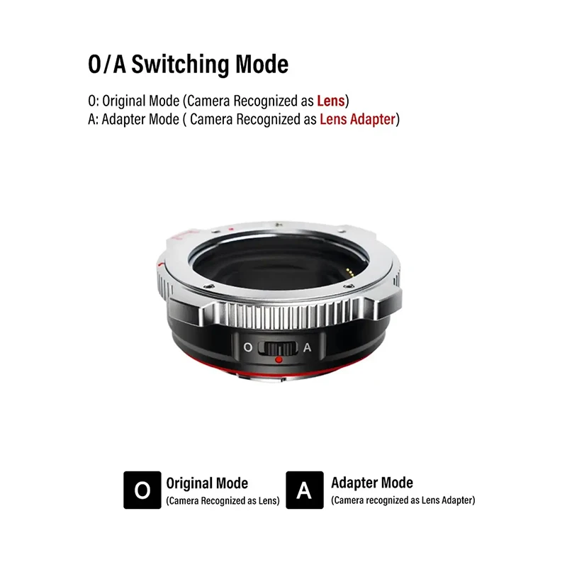 Адаптер для объектива VILTROX EF-L/EF-L Pro с автофокусом и кольцом безопасности Canon EF/EF-S