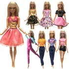 NK смешанный 1 шт. благородный костюм для куклы Высококачественная красивечерние няя повседневная юбка модное платье для Барби аксессуары для куклы лучший подарок JJ