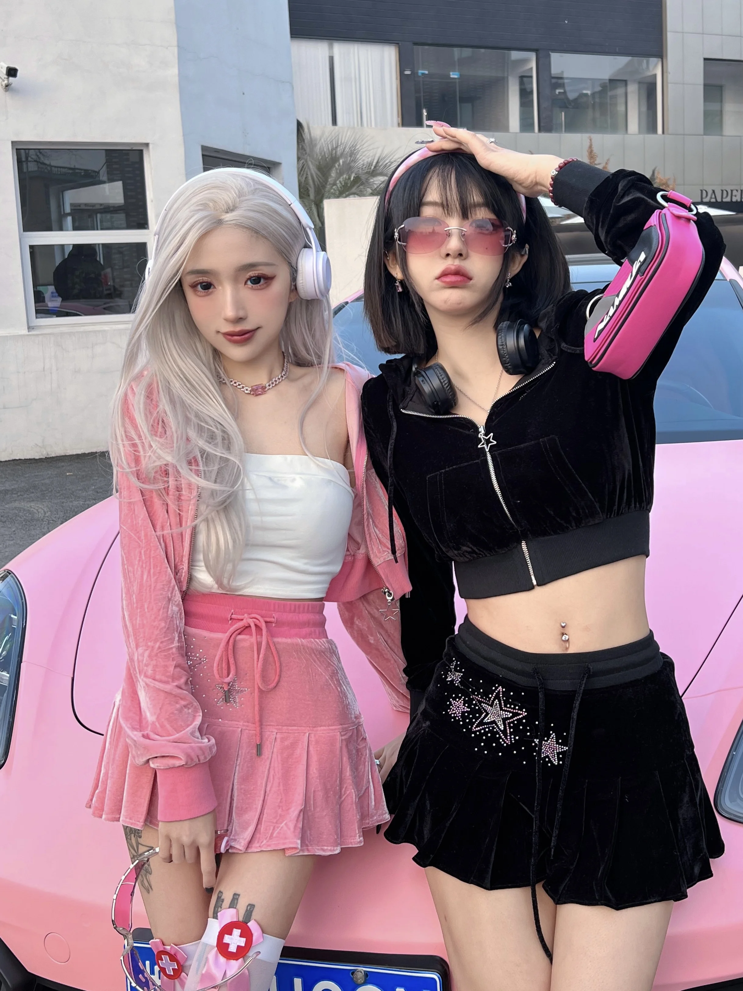 Новинка японские черные юбки в стиле Харадзюку модные панк с высокой талией