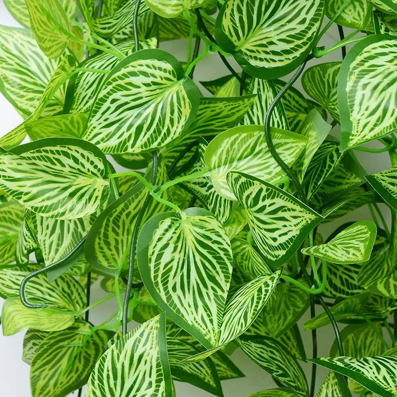 2 шт. искусственные подвесные растения искусственная лоза листья плюща гирлянда