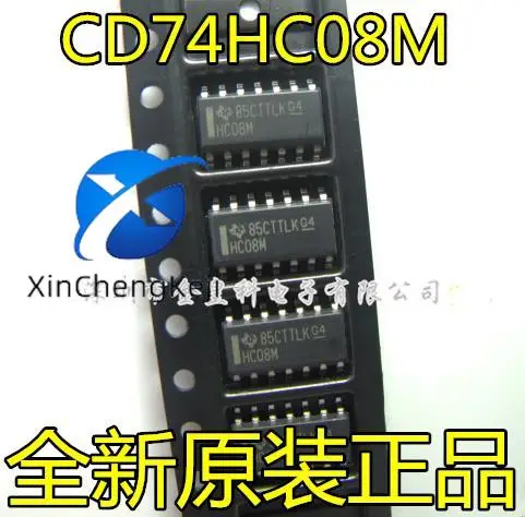 

30pcs original new CD74HC08M HC08M SOP14 logic gate IC