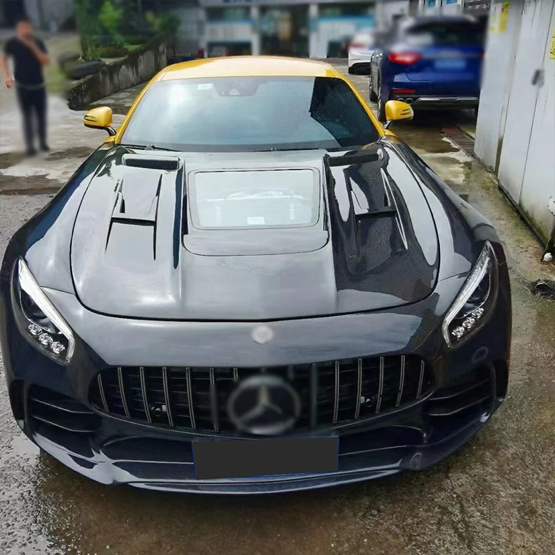 Комплект для Mercedes Benz AMG GT GTS GTC GTR детали из углеродного волокна переднего бампера