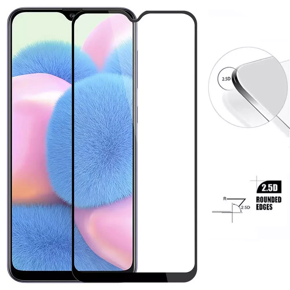 3 Piece Full Cover Glass For Samsung Galaxy A30s 6.4
