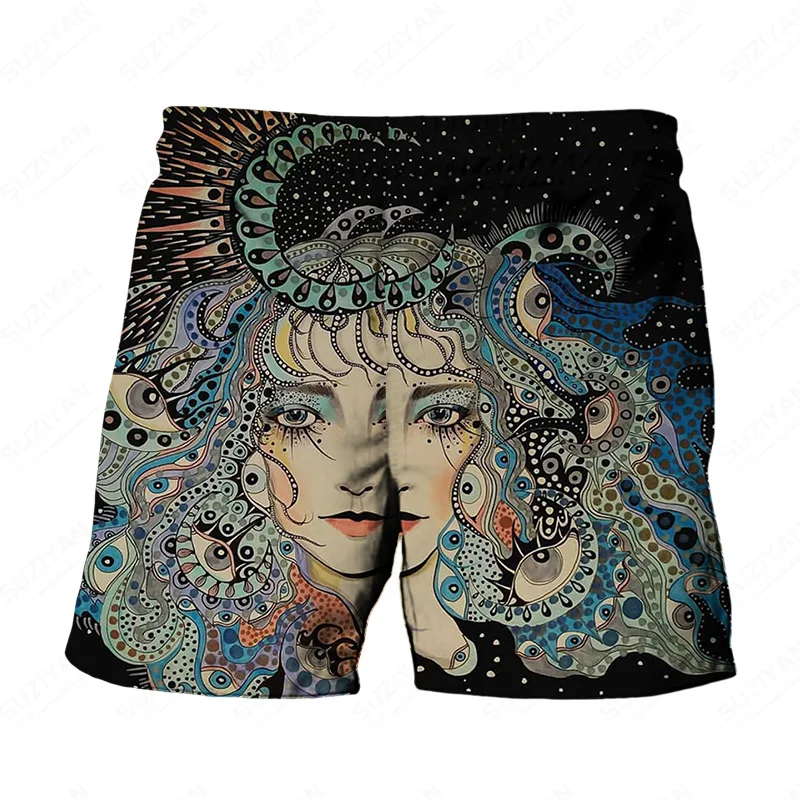 

Mens Shorts Designer Men'S Shorts New Printing Patterns Features For Men Summer 3D Trend Cargo Shorts Korean Version