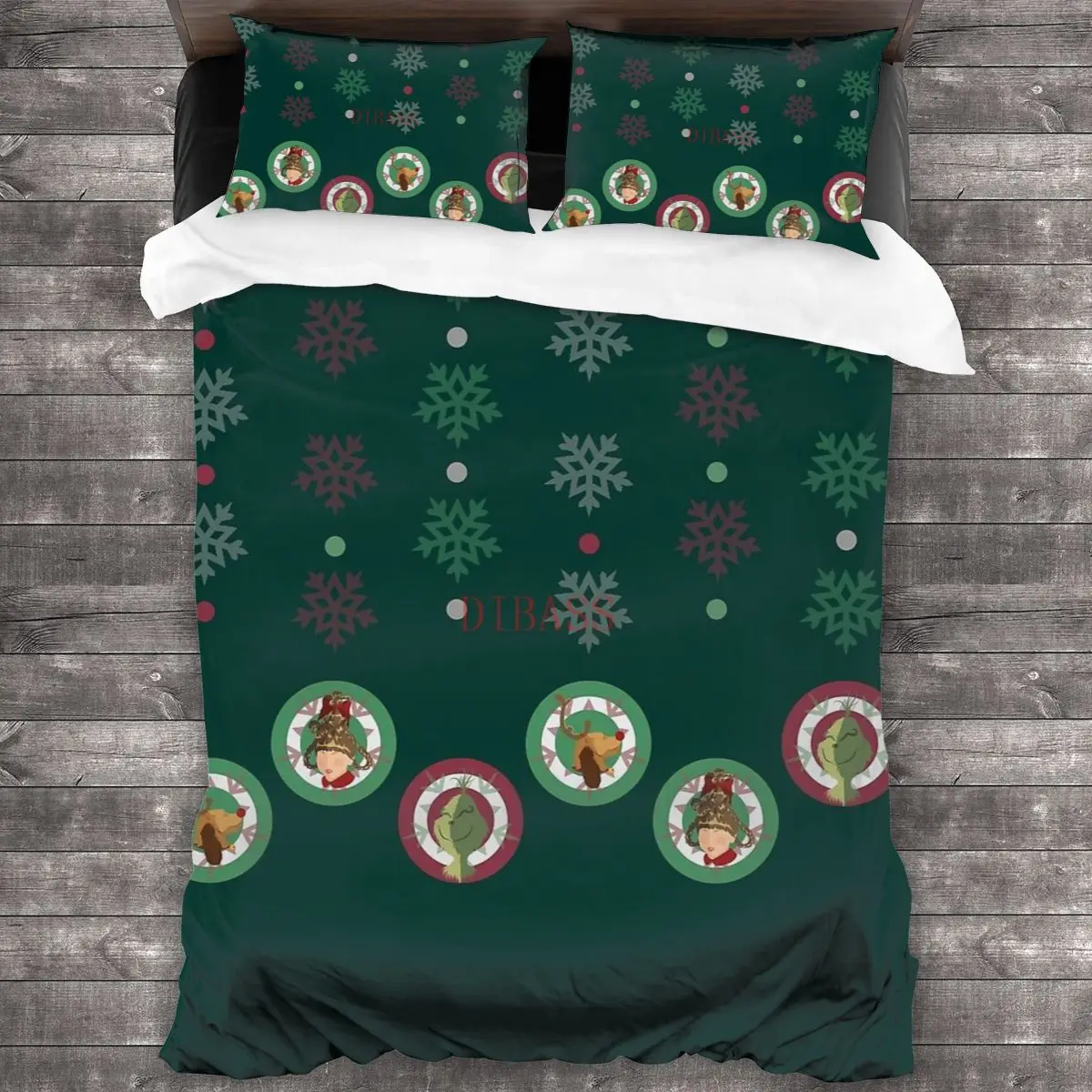 

WhoVille Soft Microfiber Comforter Set with 2 Pillowcase, Quilt Cover With Zipper Closure King Size Comforter Cover