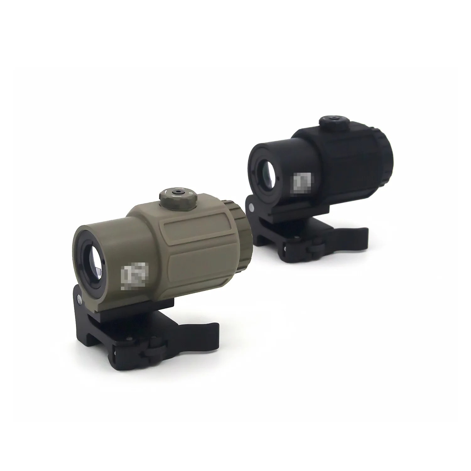 

G33 G43 Tactical Sight Scope Airsoft 3X Magnifier With Switch to Side QD For 20mm Rail Apply Red Dot 552 553 558 Hunting Set