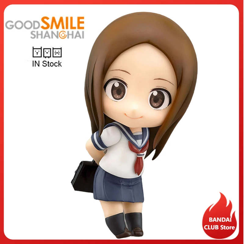 

Good Smile Gsc Nendoroid 1413 Takagi Anime Figure Teasing Master Takagi-San Genuine Action Kawaii Doll Model Collectible Toys