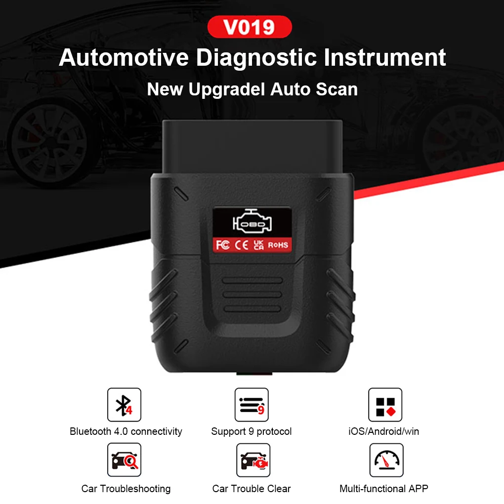 

Автомобильный Салон OBD2 диагностический сканер Bluetooth-совместимые инструменты напряжения считыватель кодов Ремонтное оборудование