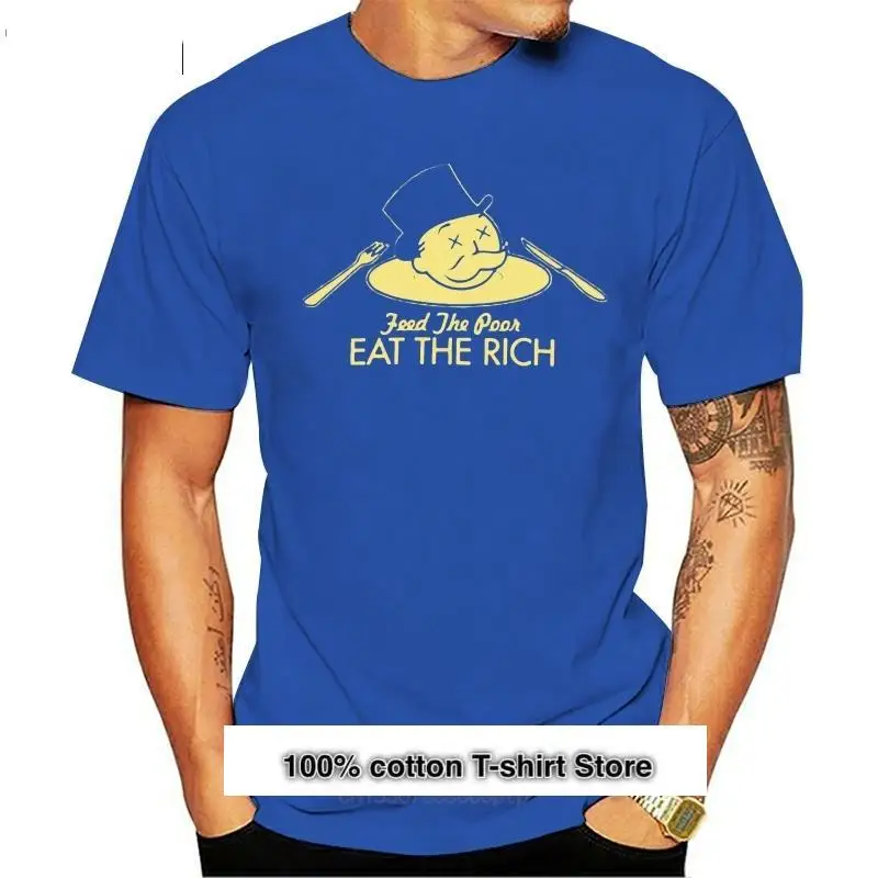

Nuevo los pobres comer rico banquero camiseta t shirt