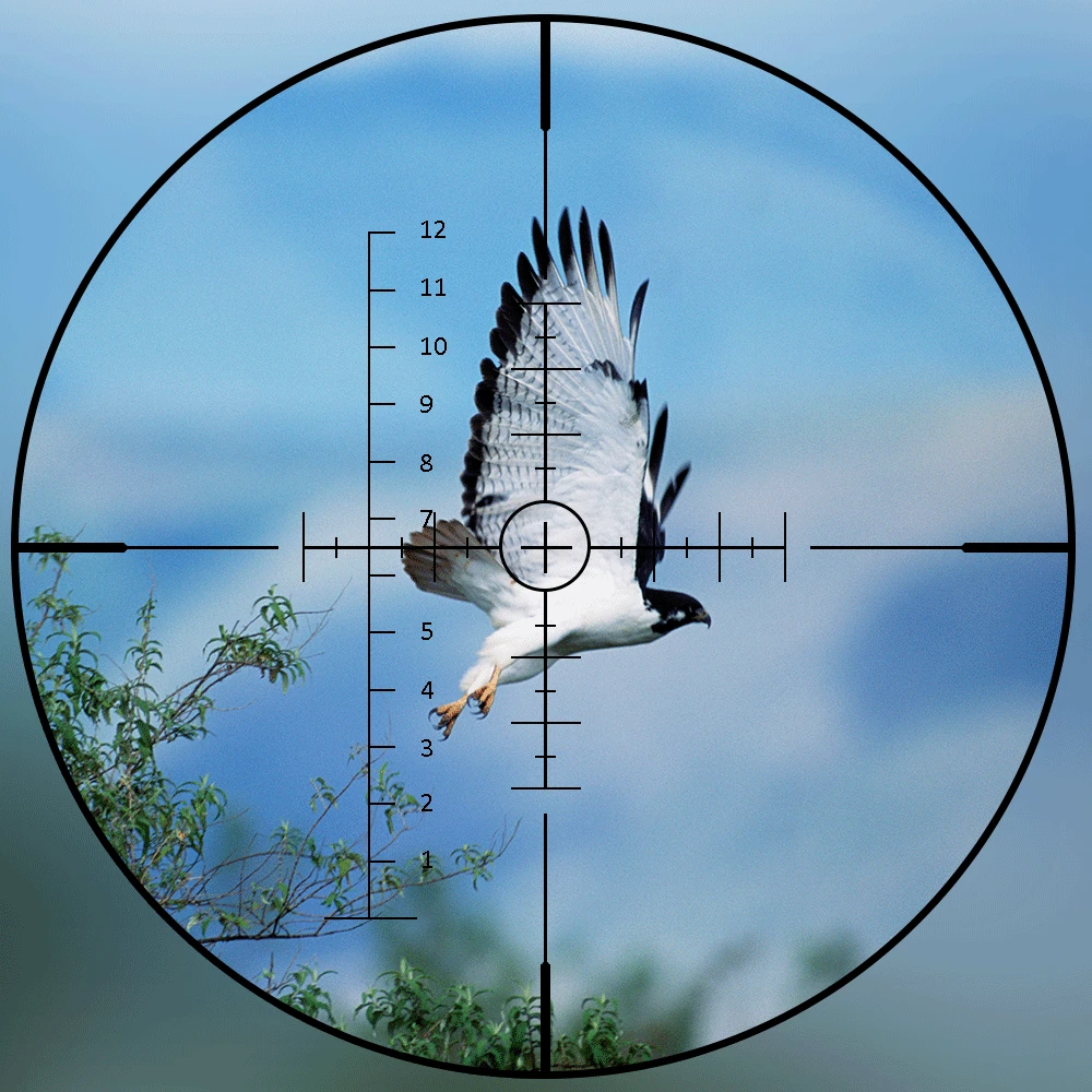 Фото Прицел дальнего действия Bestsight 10-40x50, оптический прицел с боковым колесом, прицел для охотничьей винтовки №2