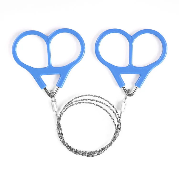 

Проволока для пилы для повседневного использования, снаряжение для выживания в экстренных ситуациях, пластиковое стальное кольцо, прокрут...