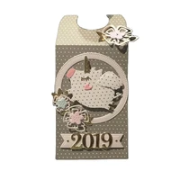 stitched cartoon pig metal cutting dies 2019 new cutting dies stencils for scrapbooking photoembossing card crafts card making