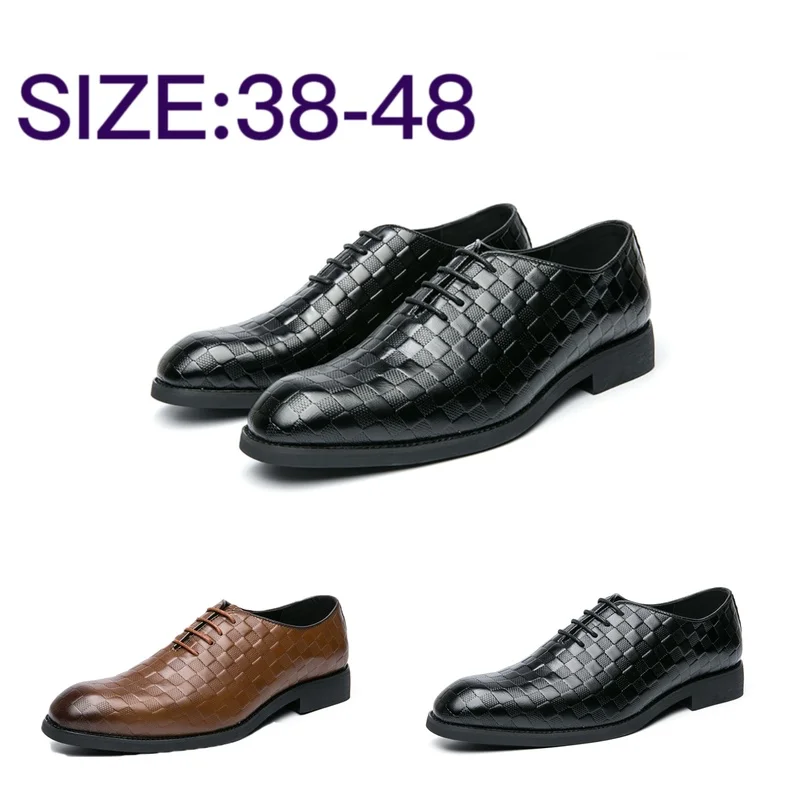 

2022 Spring and Autumn Genuine Leather Shoes Men Oxfords Brand Male Business Shoes Breathable Holes Cow Leather Mens Casual Shoe