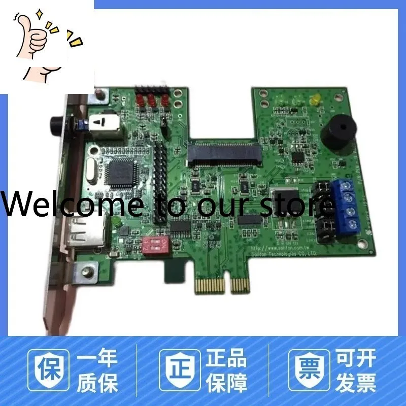 Фото Тайваньская карта защиты и расширения питания Soliton PEM-1X PCIe Mini для непрерывного питания №1