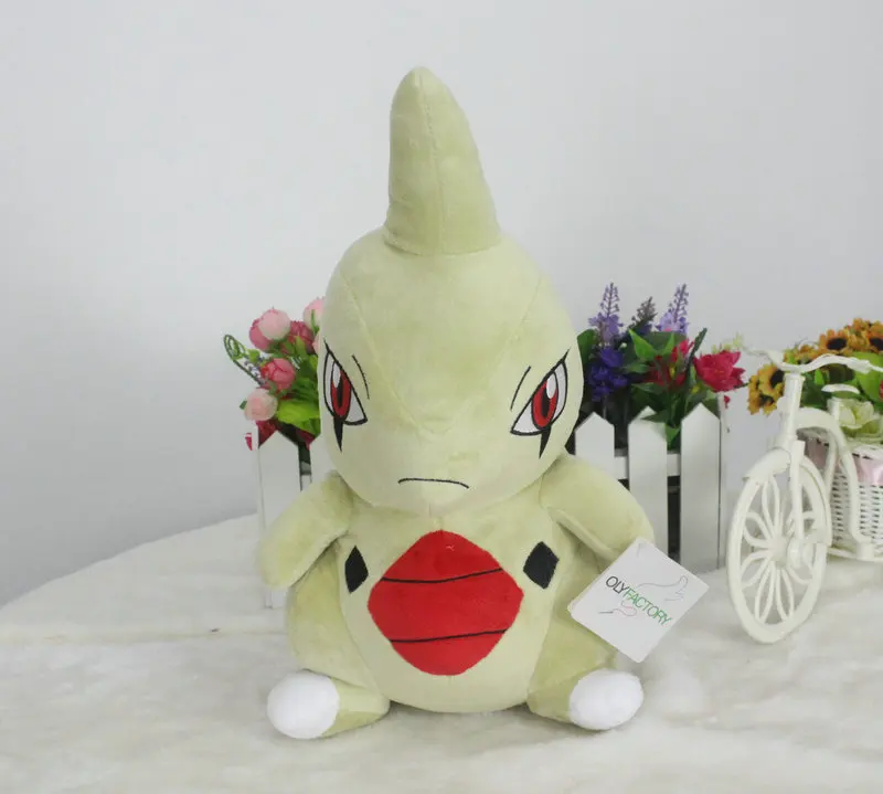 

30cm Anime Larvitar Pokemon Plush Toys Soft Stuffed Cartoon Animals Doll Gifts For Children