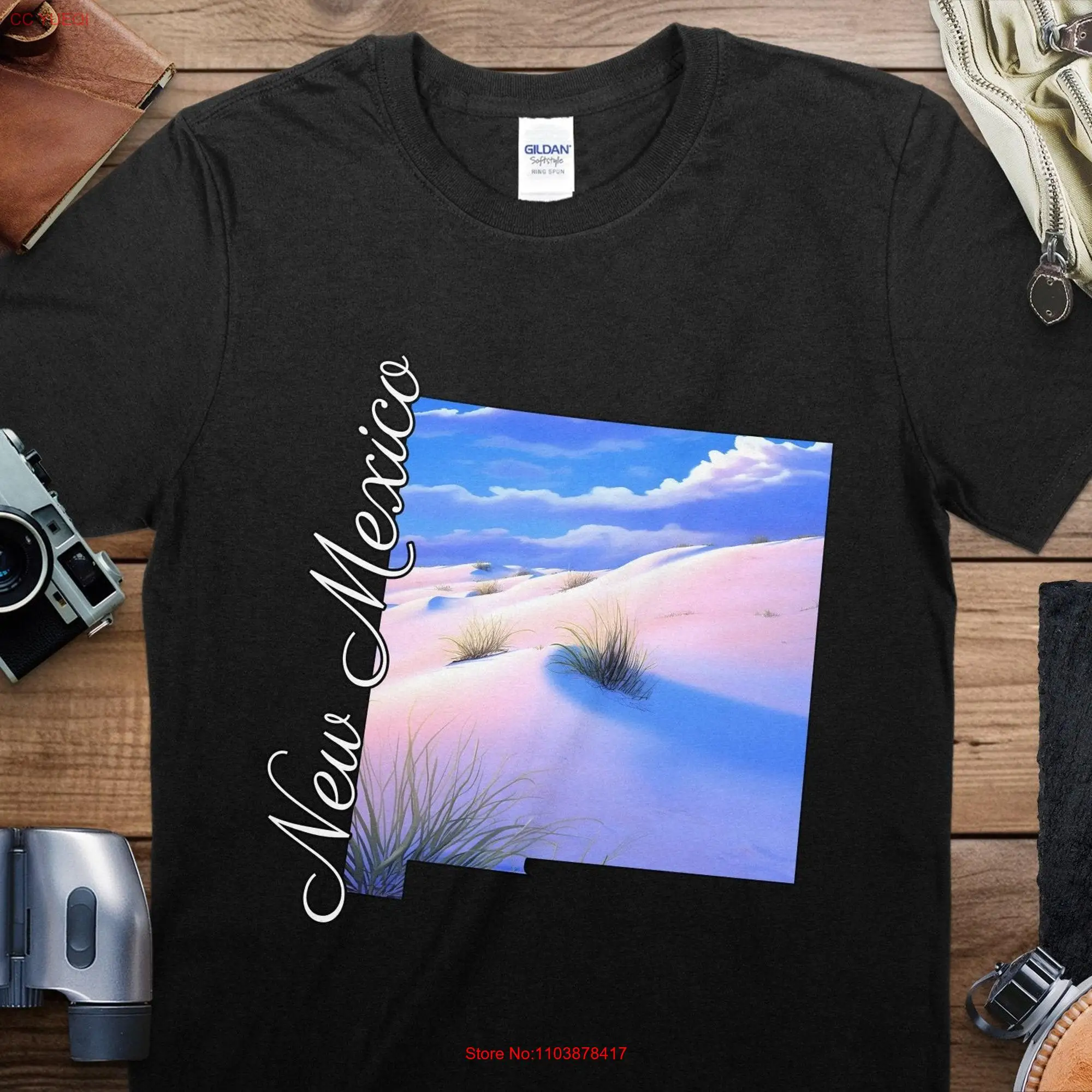 Дорожная футболка Dreamy с длинным или коротким рукавом в мексиканском стиле