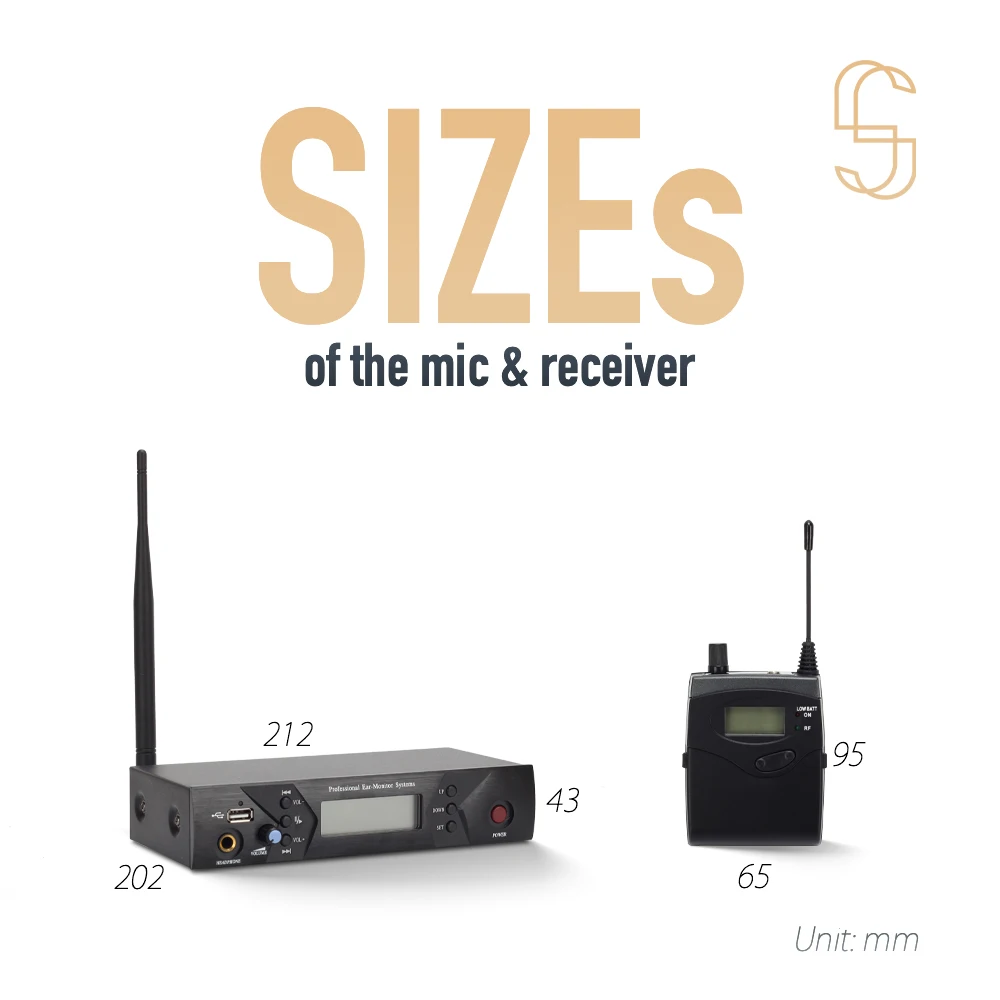 Беспроводная аудиосистема HISINGWELL UHF с металлическим корпусом подходит для сцены