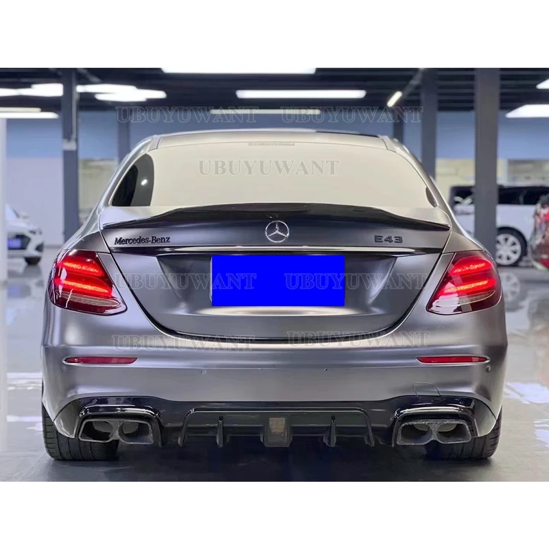 

For Mercedes Benz W213 Spoiler 2016 2017 2018 2019 2020 E-class E200 E300 E320 Spoiler Real Carbon Fiber Car Rear Wing Spoiler