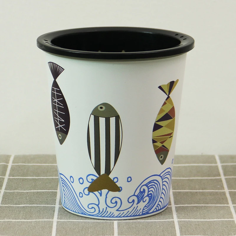 

Двойной цветочный горшок из смолы