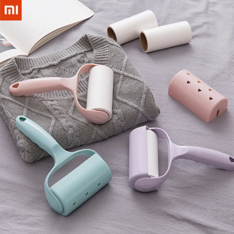 

Xiaomi Hair Sticking Roller Lint Remover Pet Hair Cleaning Remove Hair Dust From Clothes Sofa Household Cleaning Tools