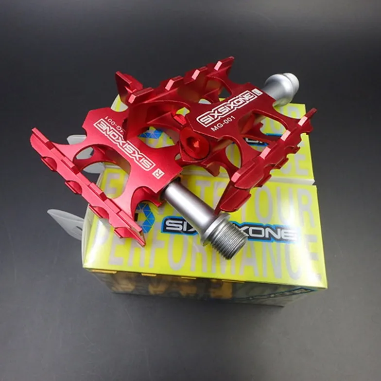 Велосипедная педаль SIXSIXONE сверхлегкая нескользящая из алюминиевого сплава