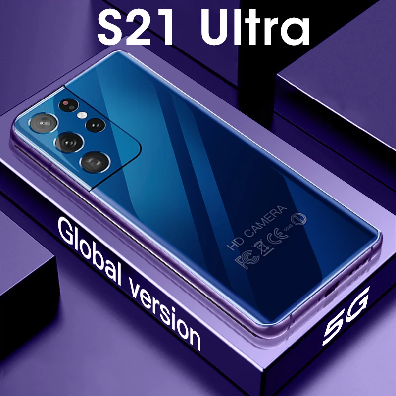

Смартфон S21 Ultra, Android, 6,7 дюйма, 16 ГБ, 512 ГБ