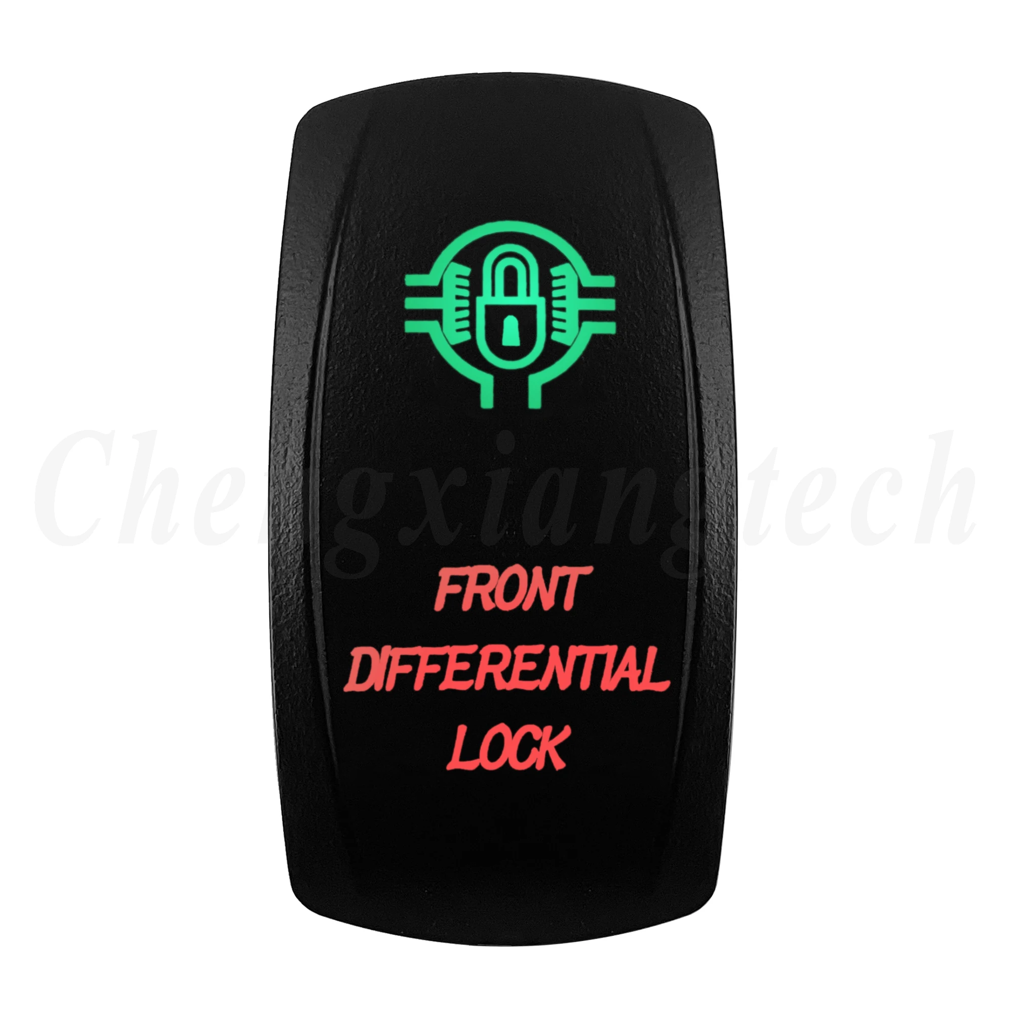 12 В 24 В Автомобильная лодка зеленая и красная светодиодная подсветка 5 контактов ВКЛ./ВЫКЛ. SPST кулисный переключатель для Carling Arb 4X4 Narva, водонепроницаемый