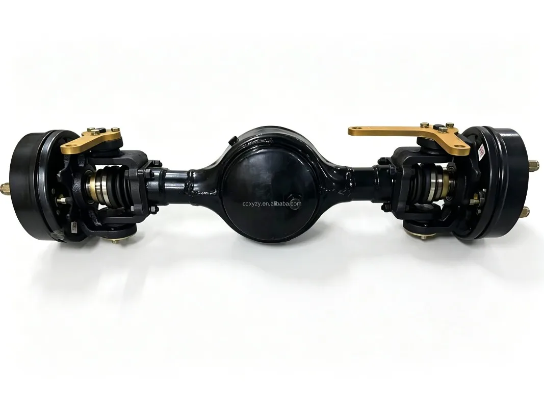 Фото Передняя ось в сборе с дифференциалом и барабанным тормозом для внедорожных квадроциклов 4x4/4x2 и UTV №1