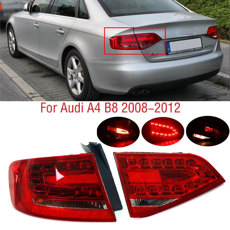 Задний фонарь для Audi A4 B8 2008 2009 2010 2011 2012 |