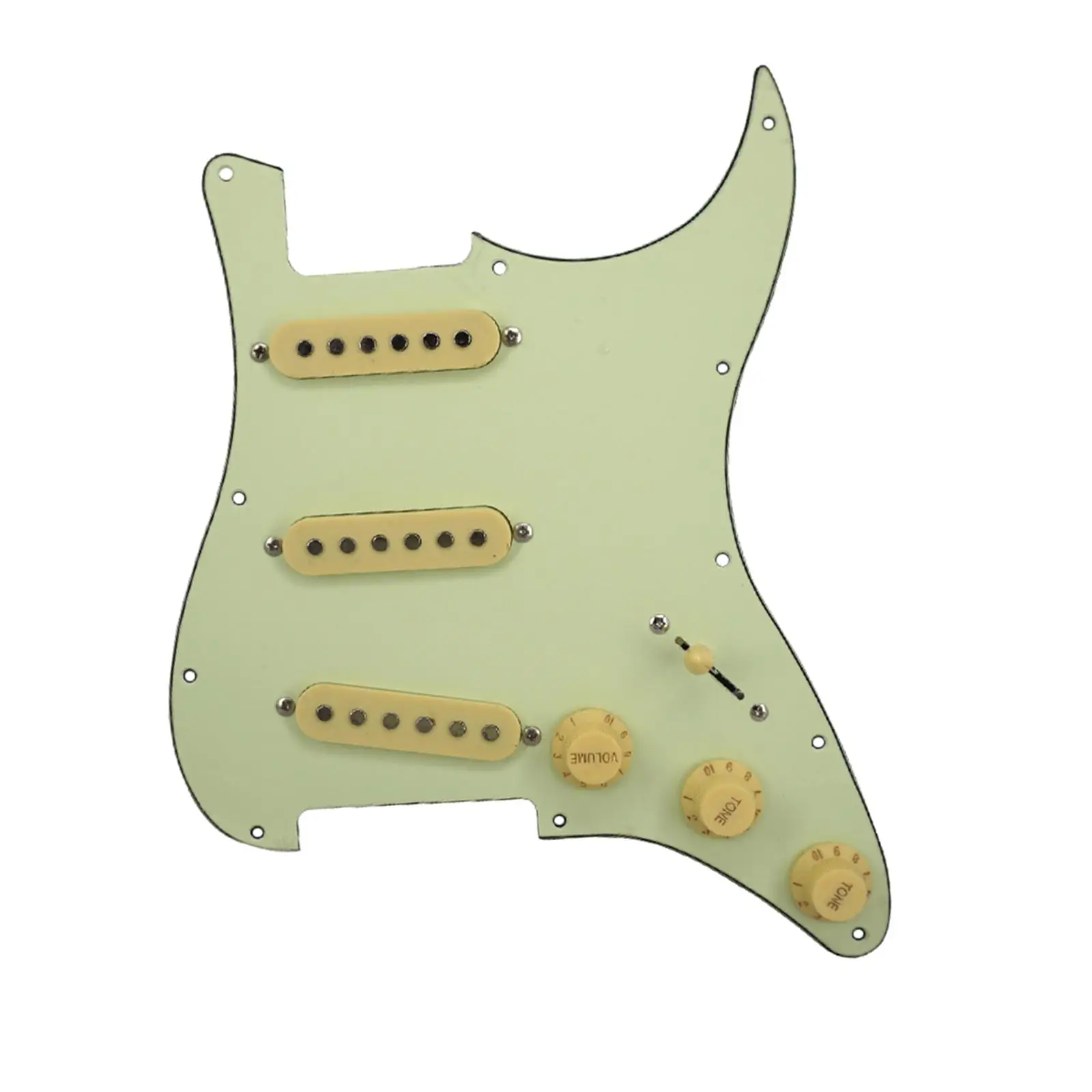 

Профессиональные гитара Sss загруженные Pickguard профессиональные аксессуары для фотогитары Предварительно Проводные царапины для ST аксессуа...