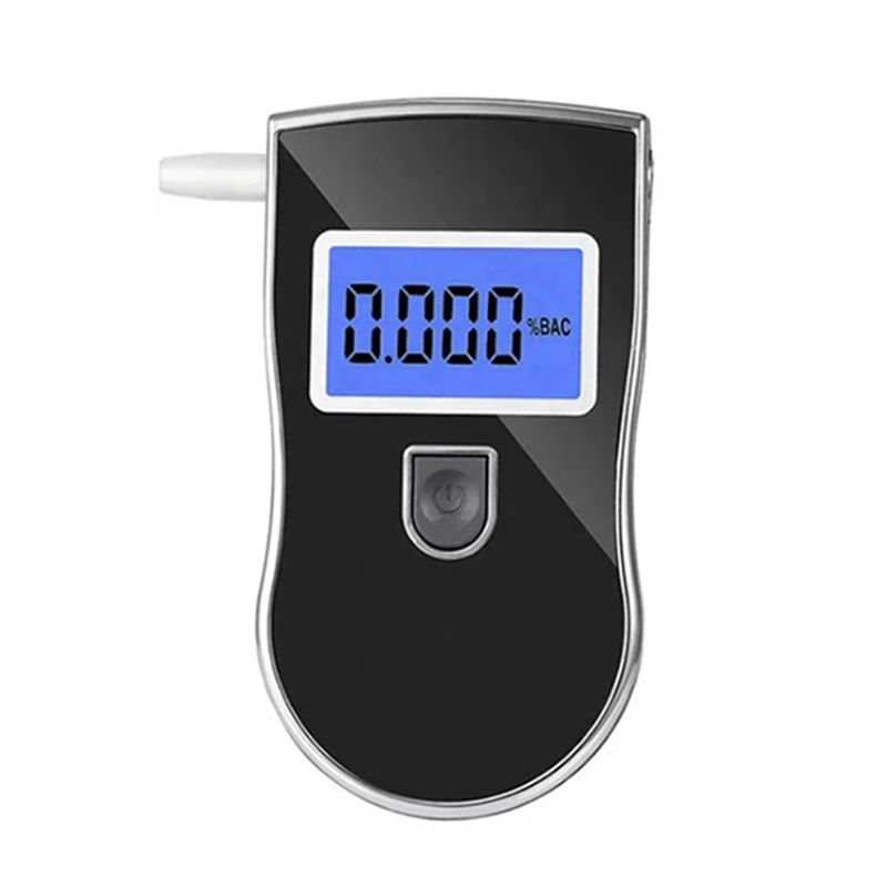 

Цифровой алкотестер с ЖК-дисплеем, тестер для автомобильных принадлежностей с 5 мундштуками