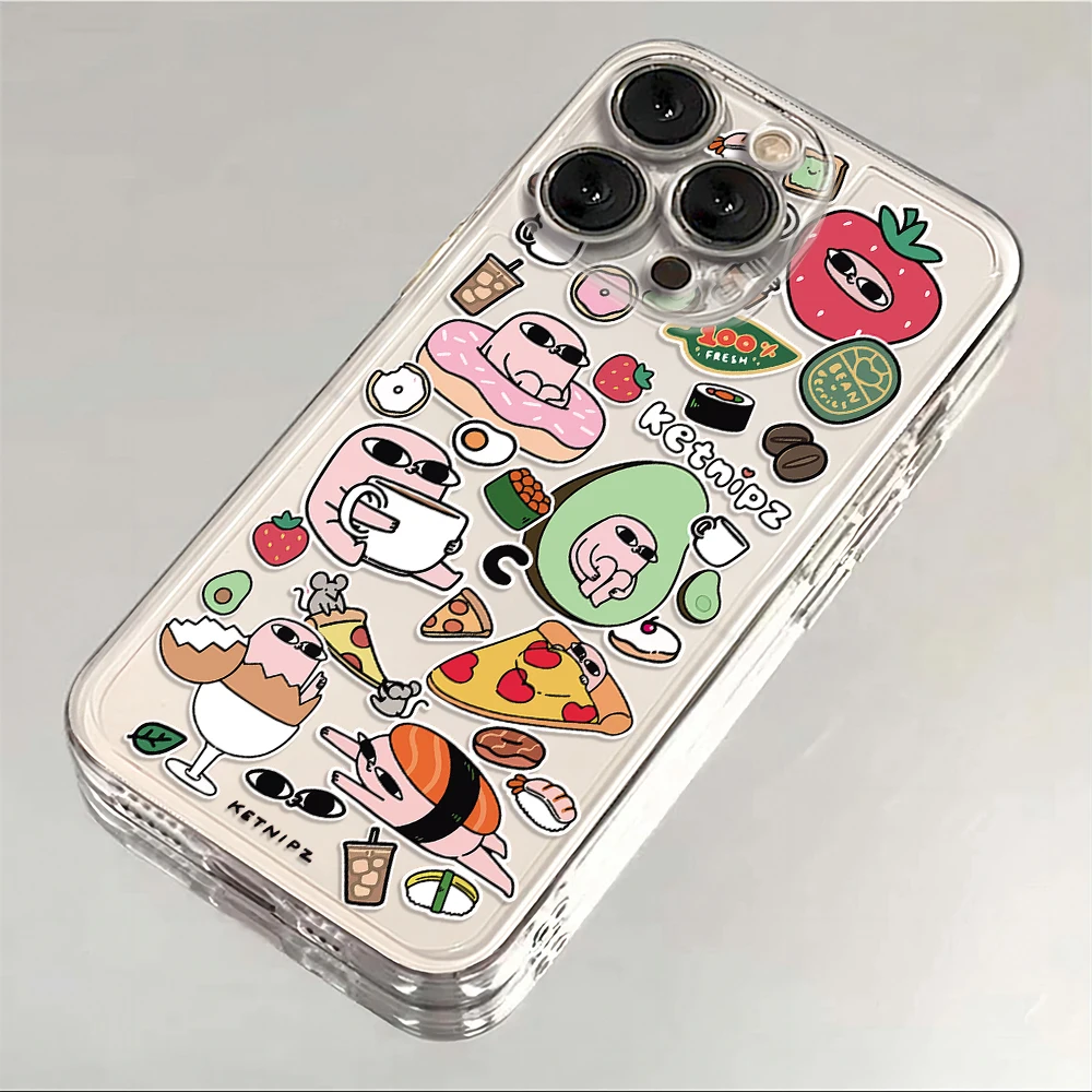 Фото Чехол INS KetnipzS Small Pink Bean для Xiaomi Redmi Note A7 15 15C 14 13 12 12S 12C 11 10 13C 10s A3 Pro Plus 4G 5G №4