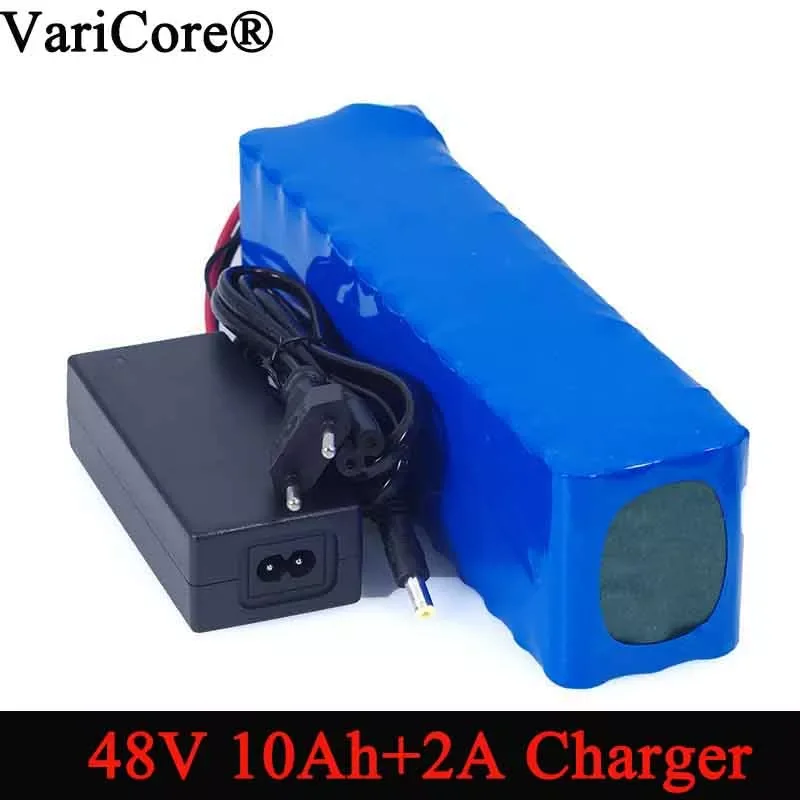 

VariCore e-bike battery 48v 10ah 18650 li-ion battery pack bike conversion kit bafang 1000w + 54.6v Charger