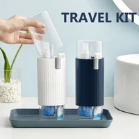 travel set portable towel comb set detachable wash cup container storage box for daily use large capacity home accessories