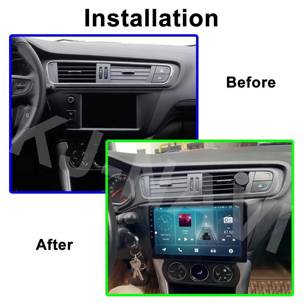 Для Citroen C3-XR 2014-2018 восьмиядерный Android 14, автомобильный радиоприемник, мультимедийный видеоплеер, GPS-навигация, стерео с Wi-Fi, Bluetooth (art.: 3920ca2ec6aa8) - 3920ca2ec6aa8