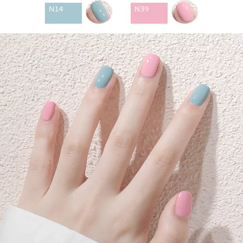 

NEW Candy Color Nail Polish Free Baking Without Lamp Long Lasting Quick-Drying Non-Toxic Tasteless Nail Art Supplies For Women