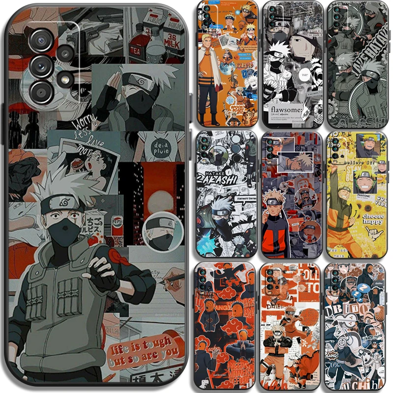 

Naruto Japanese Anime Phone Cases For Xiaomi Redmi Note 10 10S 10 Pro POCO F3 GT X3 GT M3 Pro X3 NFC Cases Funda Soft TPU