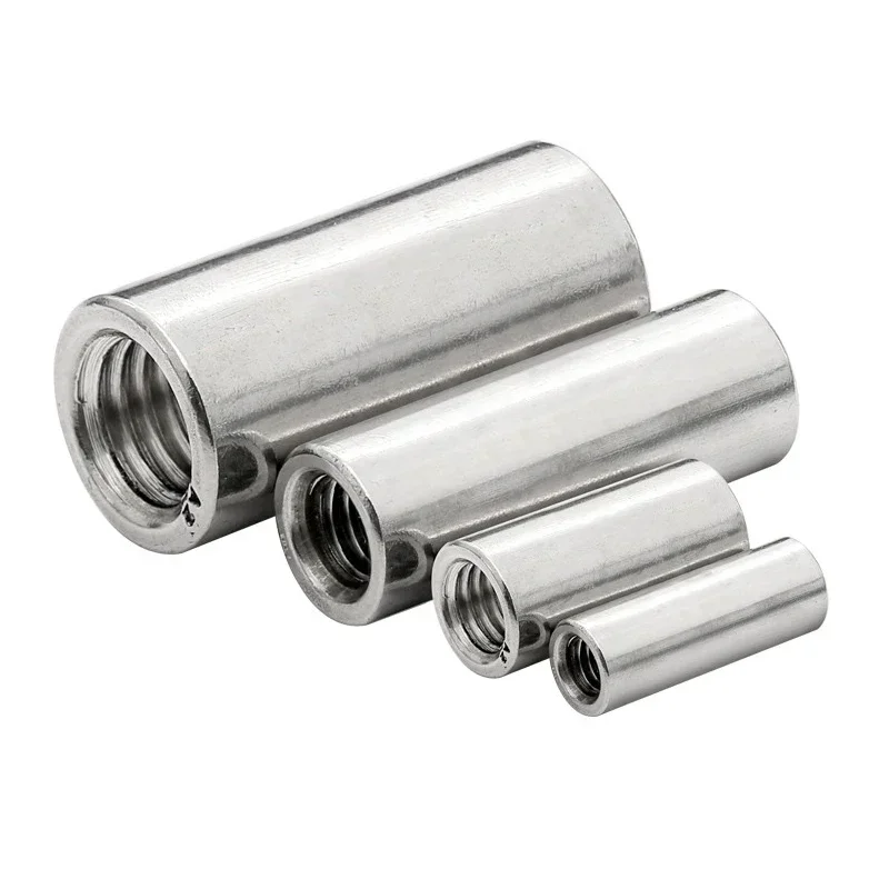 M3 M4 M5 M6 M8 M10 M12 M14 M16 Нержавеющая сталь 304 удлиненные длинные круглые муфтовые гайки