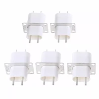 5pcs electronic microwave oven magnetron 4 filament pin sockets converter home