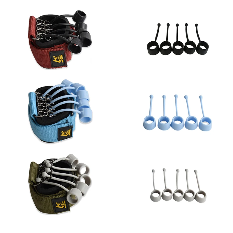 

Hand Strength Training Hand-Muscle Developer Yoga Belt Finger Resistance Flexion and Extension Finger Trainer Strength Grip